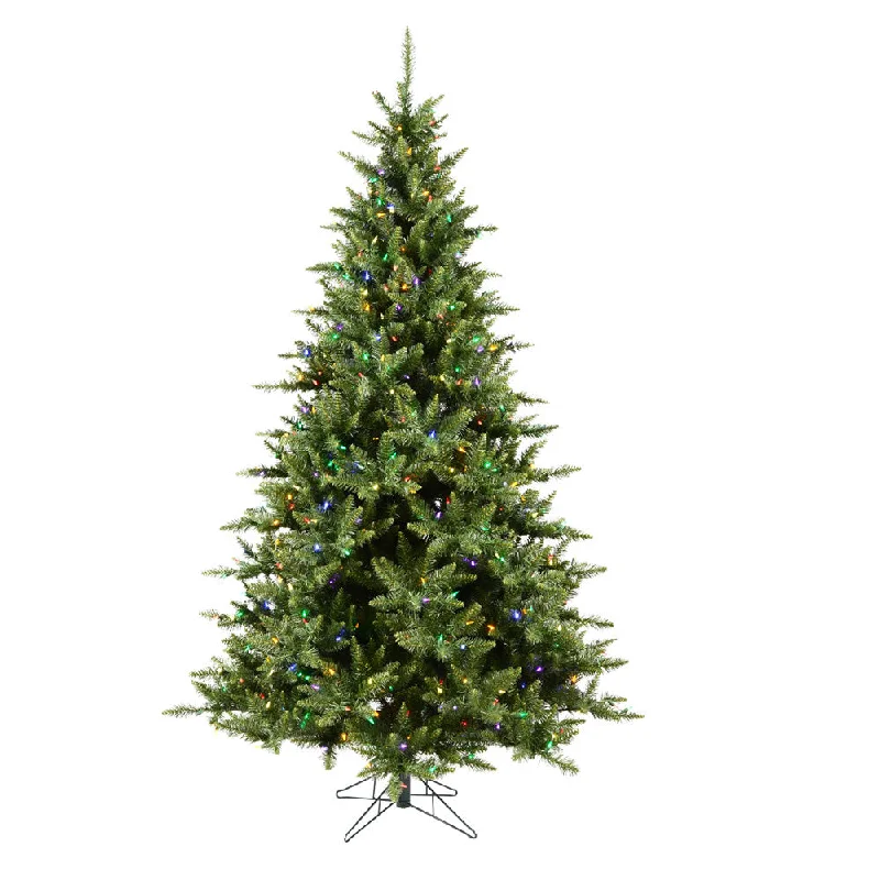 12' Enchanted Evergreen Tree, Multi-Color LED Lights