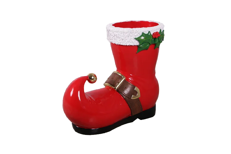 2.5 FT Red & White Christmas Boot