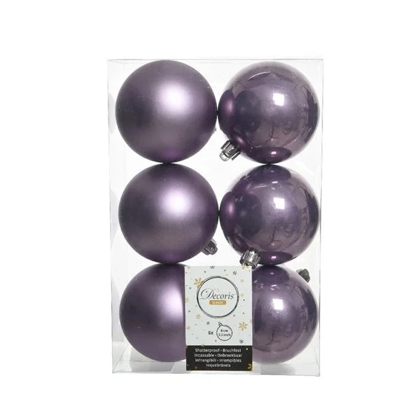 3" Shatterproof Shiny & Matte Ball Set Of 36