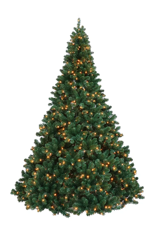 9' Artificial Christmas Tree - Warm White 5MM LED Lights