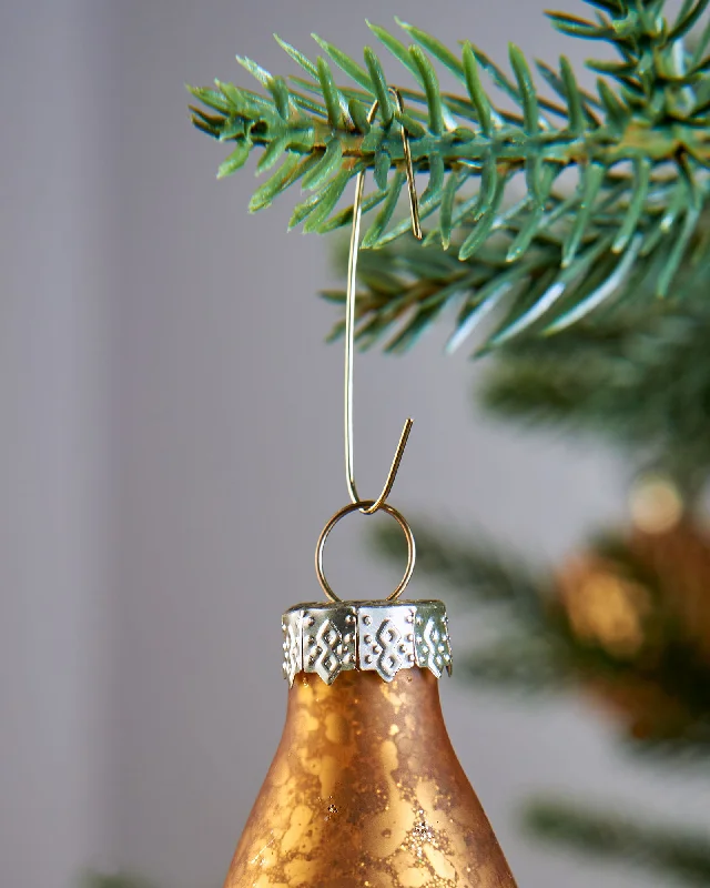 Bauble Ornament Hooks, Gold, Pack of 150