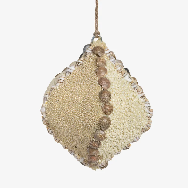 Bead & Shell Onion Ornament