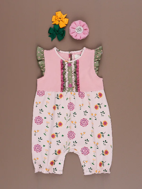 Bloomberry Fields Ruffle Romper