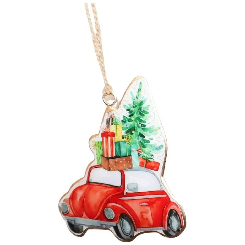 Bug with Tree and Presents Hanging Decoration