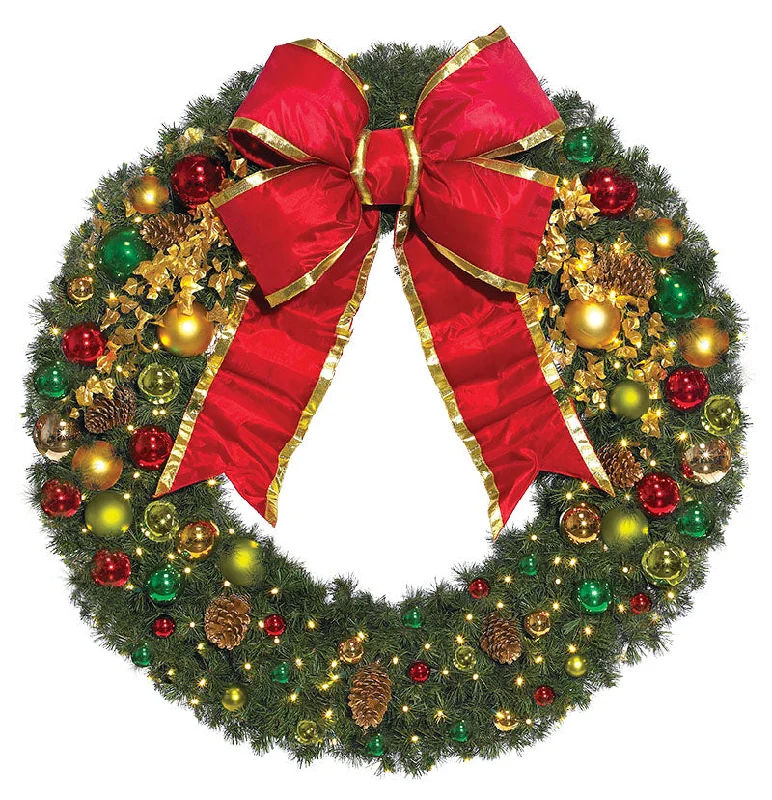 Classic Decorated Commercial Wreath