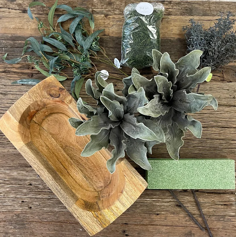 DIY Succulent Dough Bowl Creation Kit