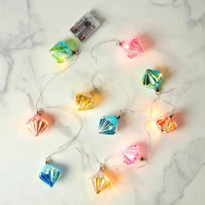 Multicolor Diamond Ornaments LED String Light