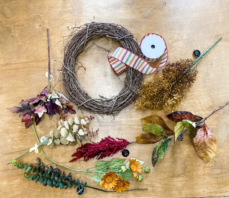 Heirloom Fall Wreath DIY Kit