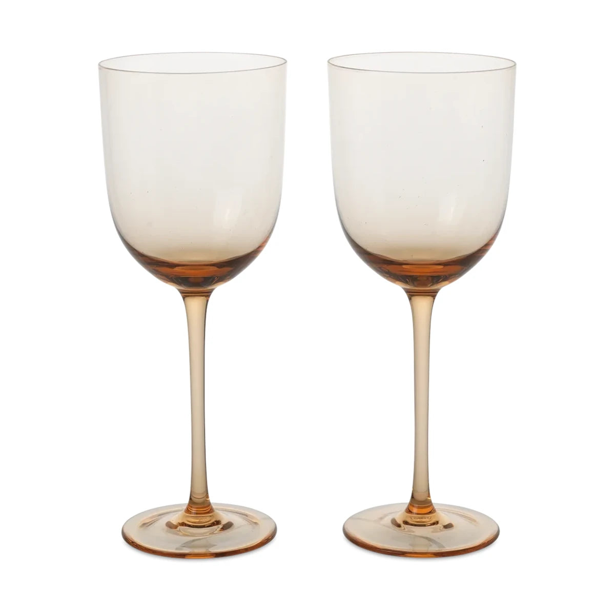 Host White Wine Glasses | Set of 2 | Blush | by ferm Living