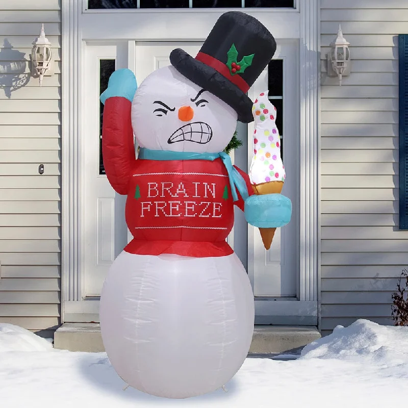 Inflatable Shaking Freeze Snowman (180cm)