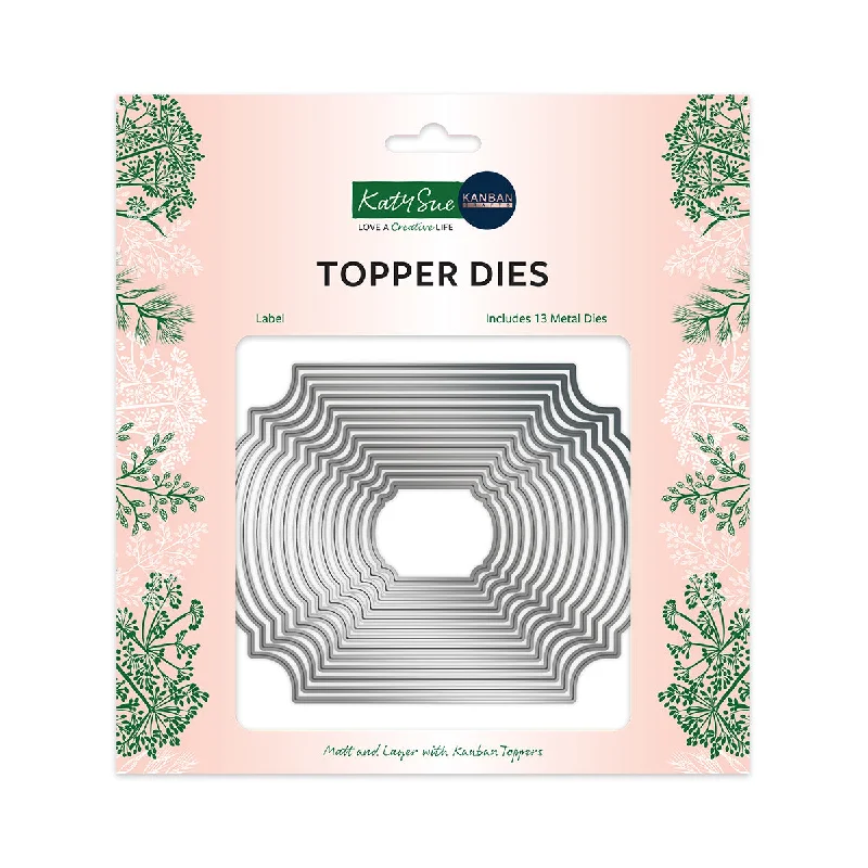 Labels Topper Die Set