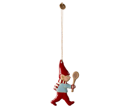 Christmas Ornament - Metal - Pixy - Spoon