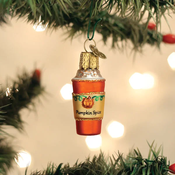 Mini Pumpkin Spice Latte Ornament