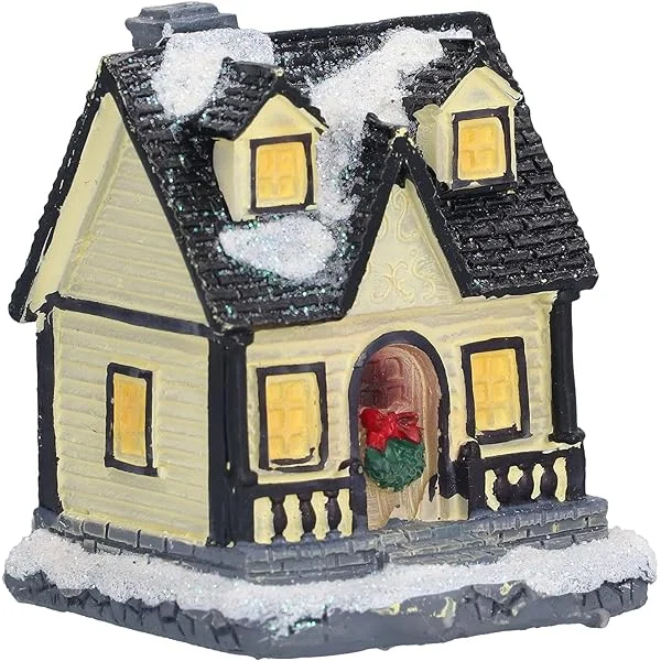 Miniature Ornament LED House Decoration