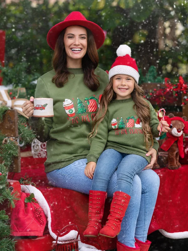 Mommy and Me Tis the Season Sweatshirt