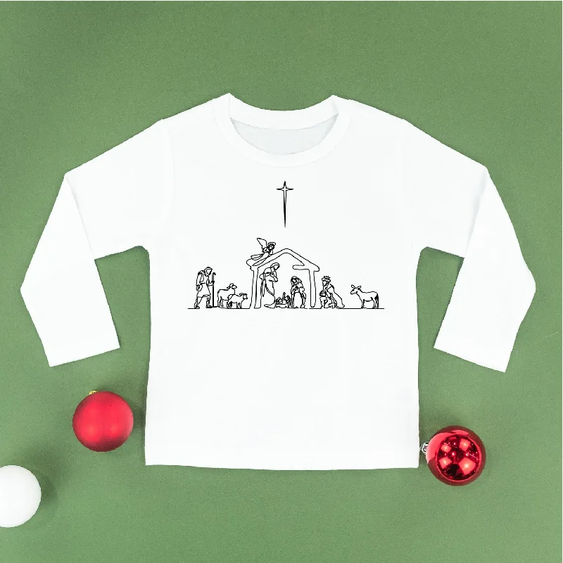 Nativity Scene - Child LONG SLEEVE Tee