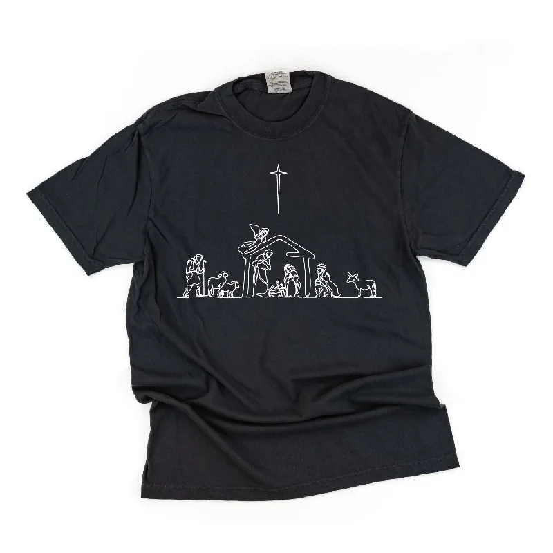 Nativity Scene - Comfort Colors Tee