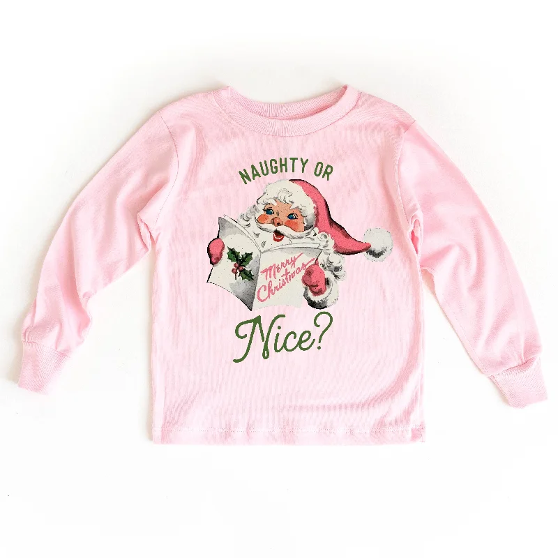 Naughty Or Nice? - Child LONG SLEEVE Tee