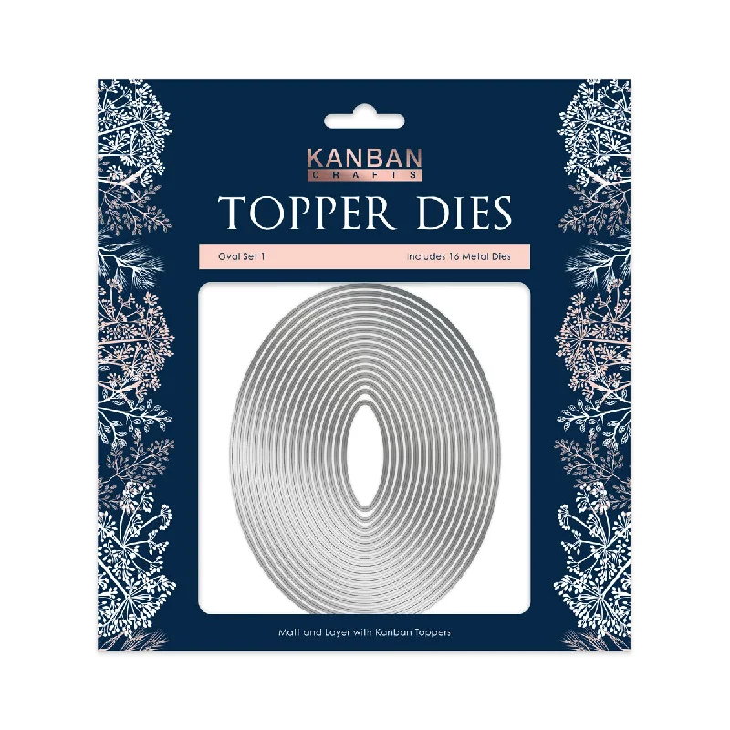 Oval Topper Die Set