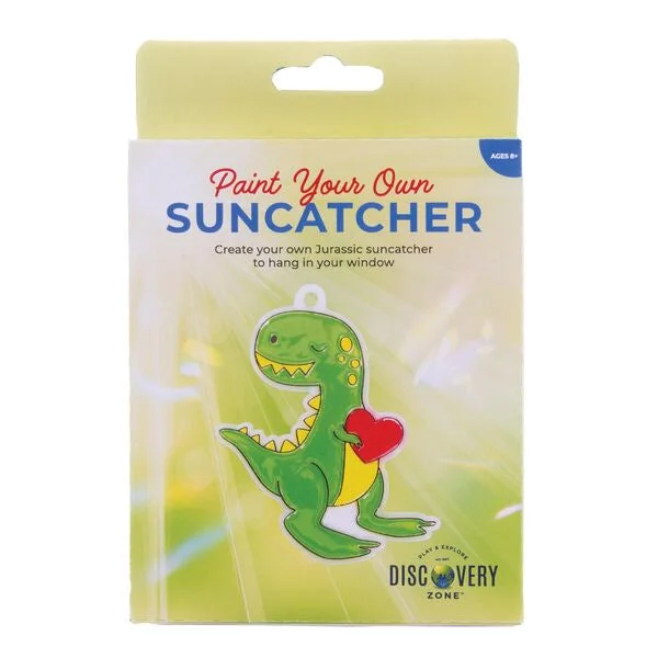 Paint Your Own Suncatcher Dinosaur