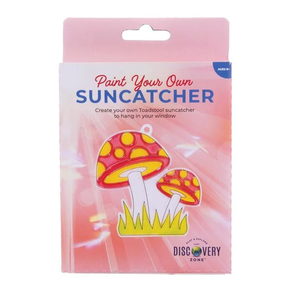 Paint Your Own Suncatcher Toadstool