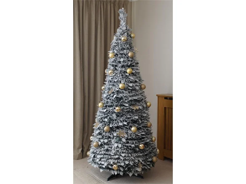 Gold Decor Pre-Lit Led Pop Up Christmas Tree