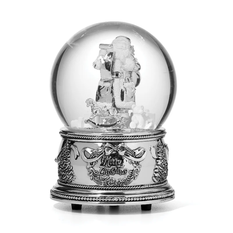 Santa Musical Snow Globe