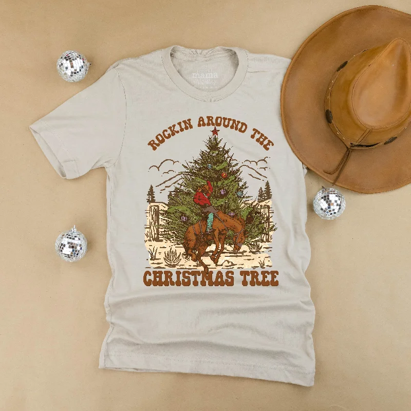 Rockin Around The Christmas Tree - Unisex Tee