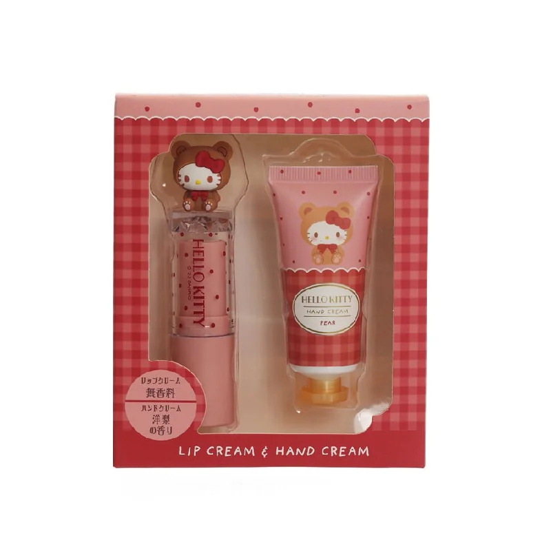 SANRIO Lip Cream & Hand Cream Set: Hello Kitty