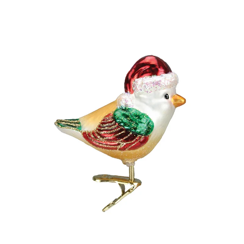 Santa Bird Ornament - Old World Christmas