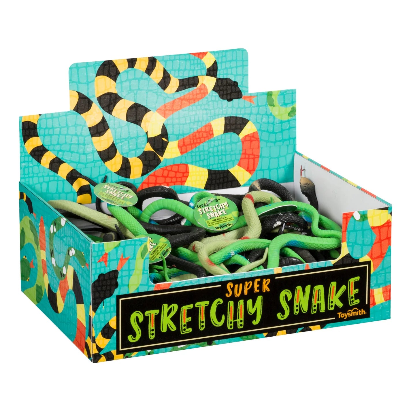 Super Stretchy Snake (4 styles - Sold Individually)