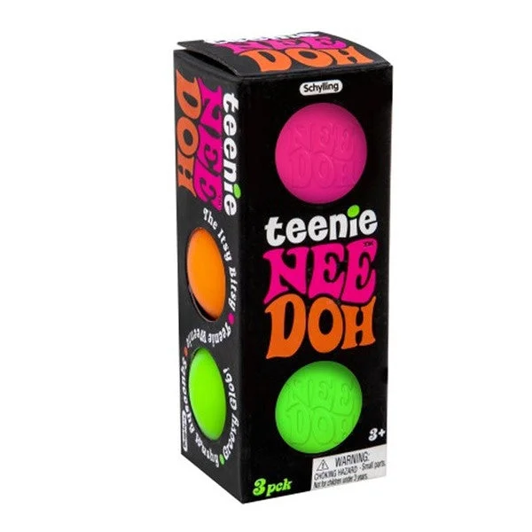 Teenie Nee Doh Set of 3