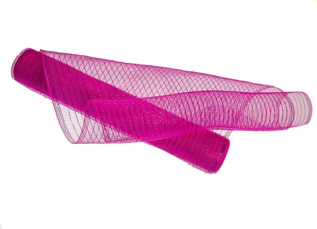 20" X 10YD Fuchsia Metallic Mesh