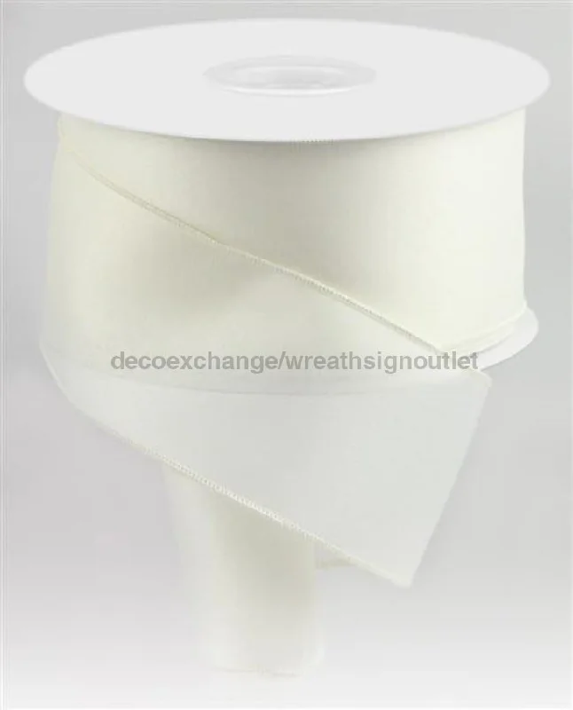 4"X100Ft Value Faux Burlap Cream RC5002C2