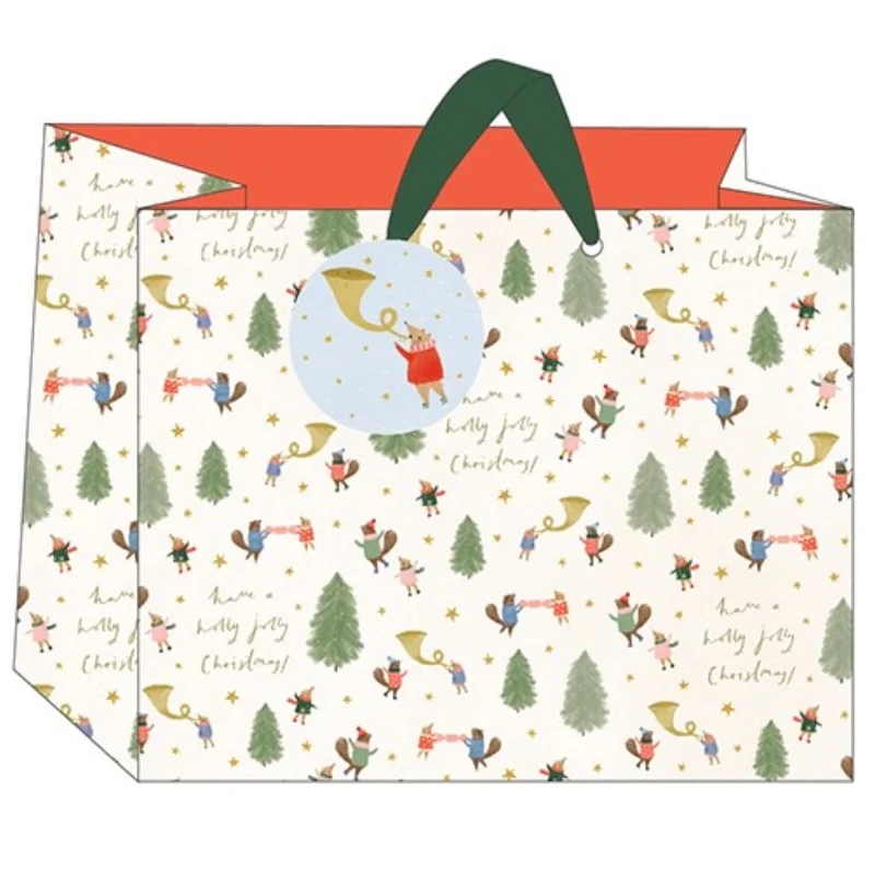 Animals Large Christmas Gift Bag