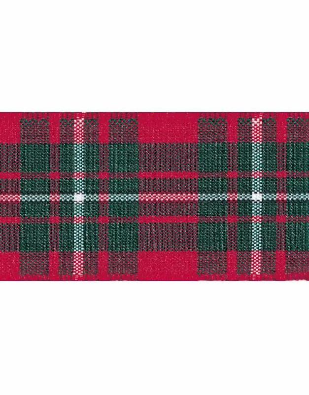 Christmas Tartan Ribbon, 16mm