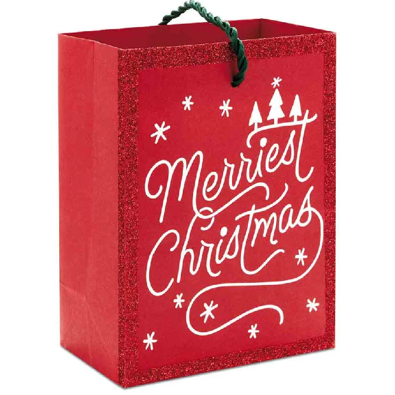 Hallmark : 4.6" Merriest Christmas on Red Gift Card Holder