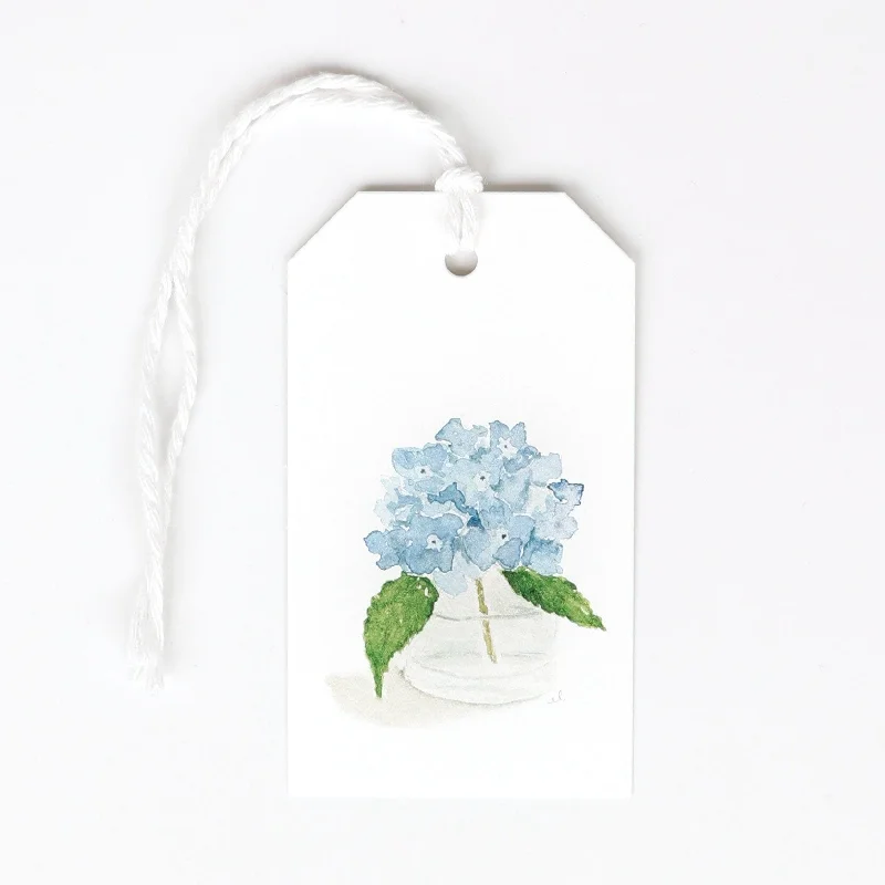 hydrangea gift tags