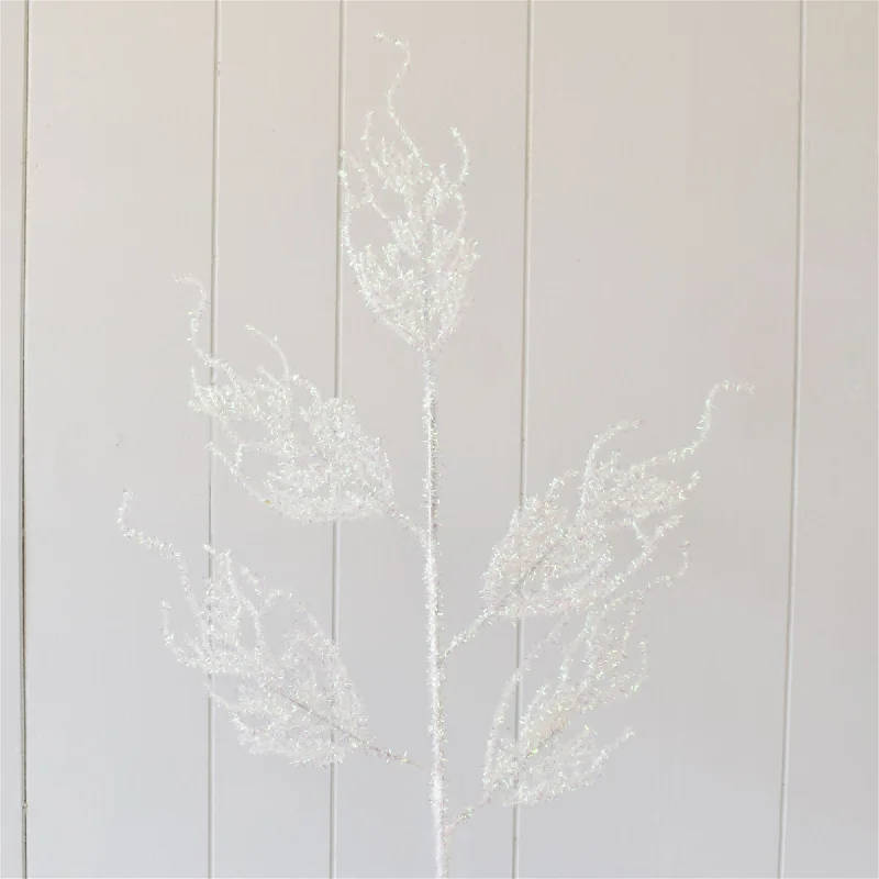 Iridescent Coral Spray 30" in White | QD