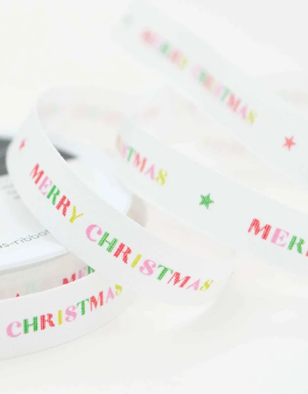 Merry & Bright Ribbon 15mm