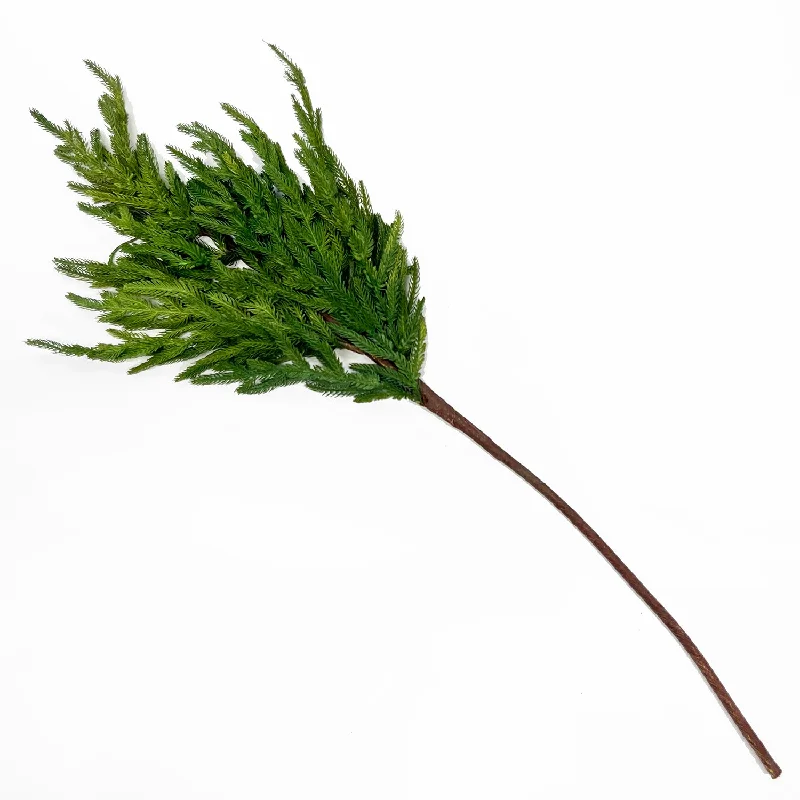 Norfolk Pine Extra Large Full Branch Spray Winter Greenery - 40"