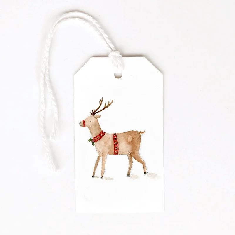 reindeer gift tags